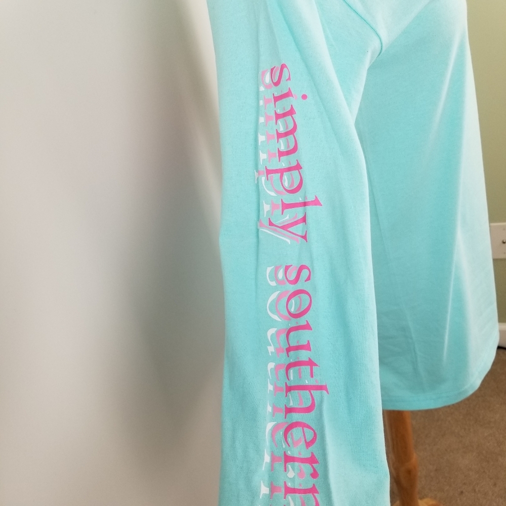 NWT Simply Southern 'Stay Pawsitive' shirt - Picture 6 of 6